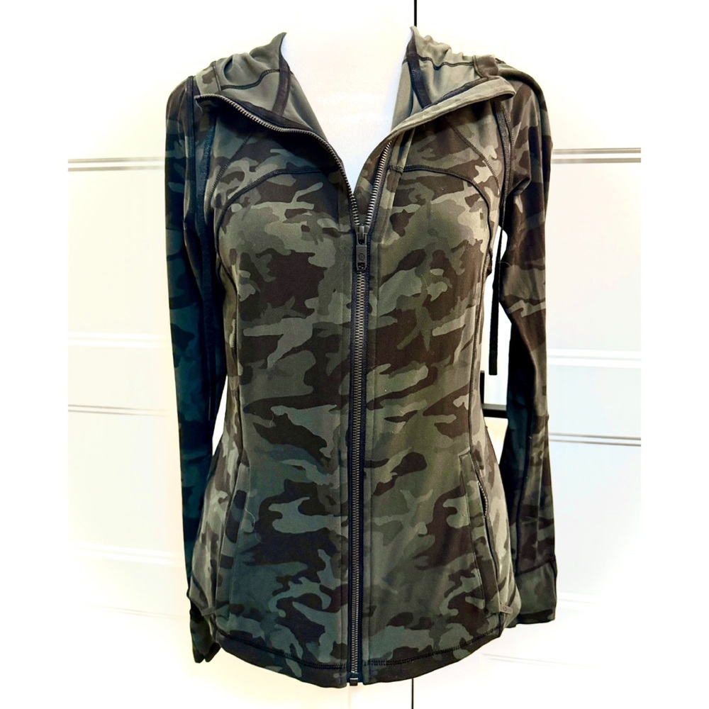 lululemon athletica Green Camouflage Utility Jacket